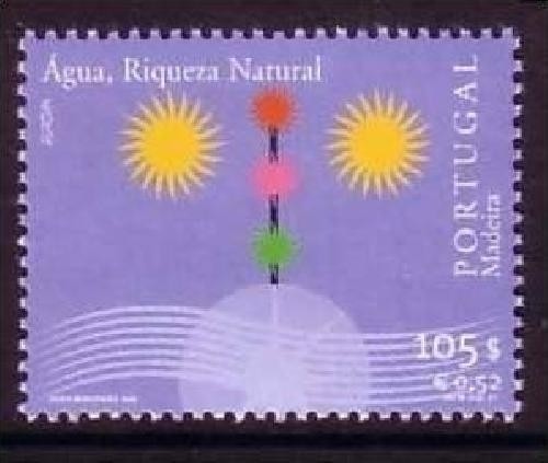 MADEIRA MI-NR. 212 POSTFRISCH(MINT) EUROPA 2001 WASSER