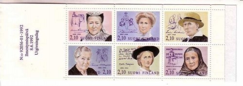 FINNLAND MH 30 POSTFRISCH(MINT) BEDEUTENDE FRAUEN