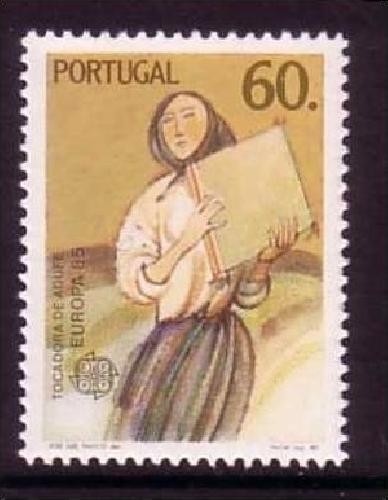 PORTUGAL MI-NR. 1656 POSTFRISCH(MINT) EUROPA 1985 JAHR DER MUSIK