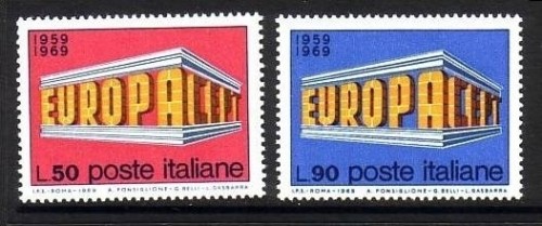 ITALIEN MI-NR. 1295-1296 POSTFRISCH(MINT) EUROPA 1969 EUROPA CEPT