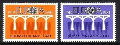 FINNLAND MI-NR. 944-945 POSTFRISCH(MINT) EUROPA 1984 BRÜCKE