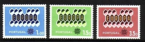 PORTUGAL MI-NR. 927-929 POSTFRISCH(MINT) EUROPA 1962 BAUM