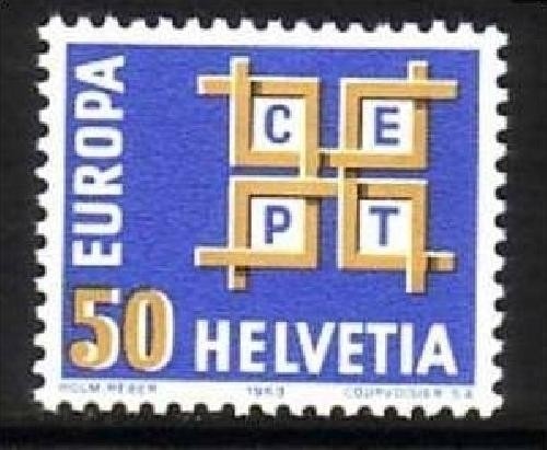 SCHWEIZ MI-NR. 781 POSTFRISCH(MINT) EUROPA 1963