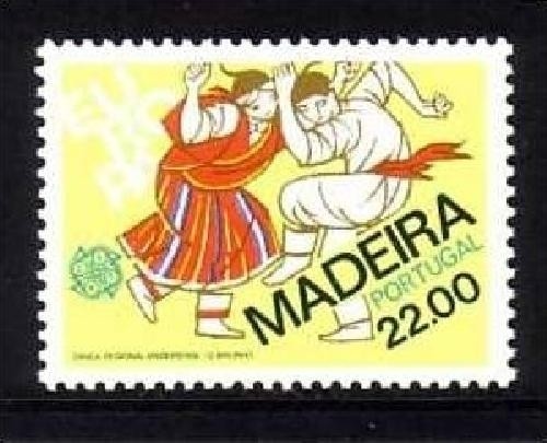 MADEIRA MI-NR. 70 POSTFRISCH(MINT) EUROPA 1981 FOLKLORE TANZPAAR