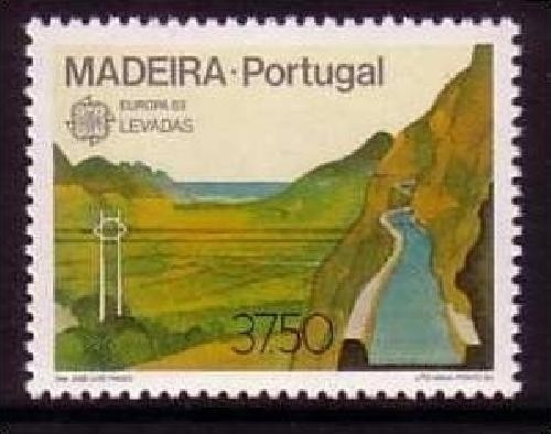 MADEIRA MI-NR. 84 POSTFRISCH(MINT) EUROPA 1983 GROSSE WERKE