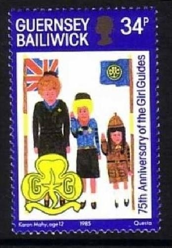 GUERNSEY MI-NR. 324 POSTFRISCH(MINT) PFADFINDERINNEN