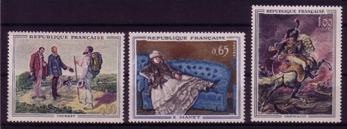FRANKREICH MI-NR. 1415-1417 POSTFRISCH(MINT) GEMÄLDE 1962 von MANET ...
