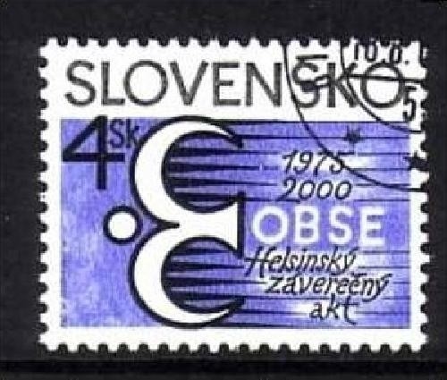 SLOWAKEI MI-NR. 374 o KSZE 2000