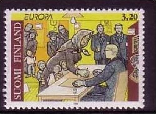 FINNLAND MI-NR. 1333 POSTFRISCH(MINT) EUROPA 1996 FRAUENWAHLRECHT