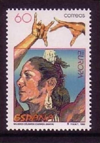 SPANIEN MI-NR. 3281 POSTFRISCH EUROPA 1996 BERÜHMTE FRAUEN