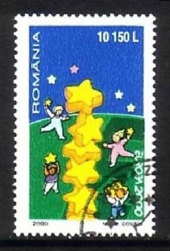 RUMÄNIEN MI-NR. 5487 o EUROPA 2000 - STERNE