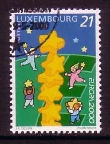 LUXEMBOURG MI-NR. 1506 o EUROPA 2000 - STERNE
