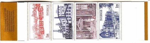 SCHWEDEN MH 78 POSTFRISCH(MINT) TOURISMUS 1980 HÄLSINGLAND