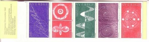 SCHWEDEN MH 91 POSTFRISCH(MINT) NOBELPREISTRÄGER ATOMPHYSIK