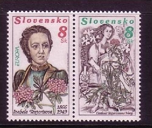 SLOWAKEI MI-NR. 250-251 POSTFRISCH(MINT) EUROPA 1996 BERÜHMTE FRAUEN