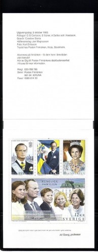 SCHWEDEN MH 186 POSTFRISCH(MINT) KÖNIGLICHE FAMILIE