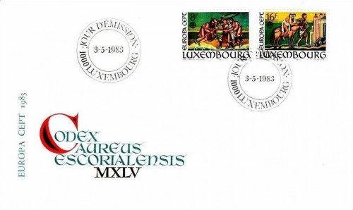 LUXEMBOURG MI-NR. 1074-1075 FDC EUROPA CEPT 1983