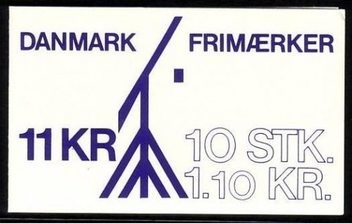 DÄNEMARK MH mit 10 x MI-NR. 705 POSTFRISCH(MINT) DÄNISCHE REGIONEN 1980 SKAGEN