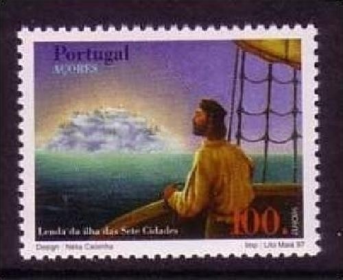 AZOREN MI-NR. 466 POSTFRISCH EUROPA 1997 SAGEN und LEGENDEN