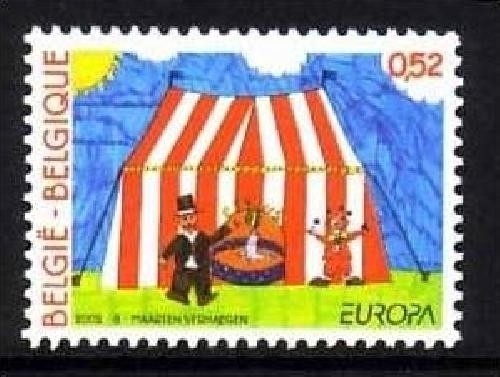 BELGIEN MI-NR. 3119 POSTFRISCH(MINT) EUROPA 2002 ZIRKUS