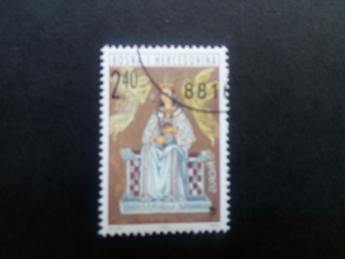 BOSNIEN-HERZEGOWINA (MOSTAR) MI-NR. 28 x GESTEMPELT(USED) EUROPA 1996 BERÜHMTE FRAUEN KÖNIGIN KATHARINA