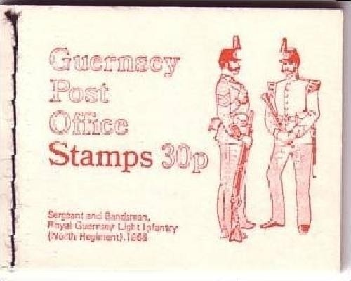 GUERNSEY MH 0-6 a POSTFRISCH(MINT) MILITÄRUNIFORMEN 1971