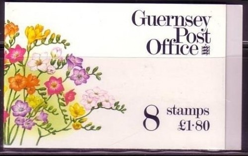 GUERNSEY MH 0-8 POSTFRISCH(MINT) FRESIEN BLUMEN 1992