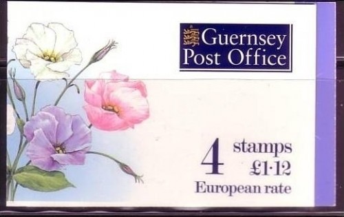 GUERNSEY MH 0-9 POSTFRISCH(MINT) LYSANTHUS BLUMEN 1993