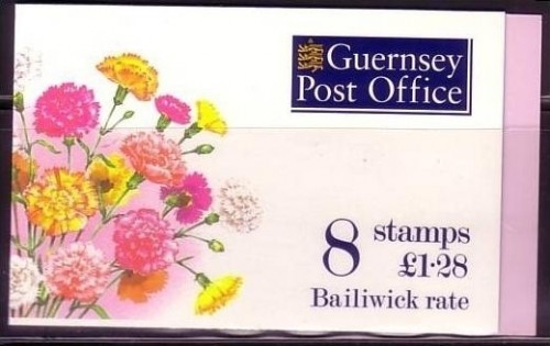 GUERNSEY MH 0-10 POSTFRISCH(MINT) NELKEN BLUMEN 1993