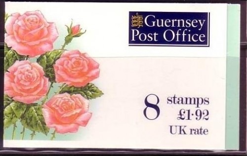 GUERNSEY MH 0-11 POSTFRISCH(MINT) ROSEN BLUMEN 1993