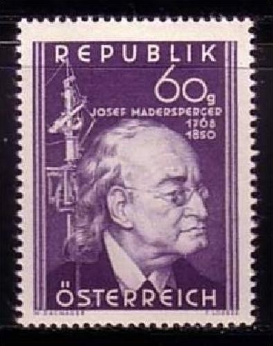 ÖSTERREICH MI-NR. 951 POSTFRISCH(MINT) JOSEF MADERSPERGER ERFINDER DER NÄHMASCHINE
