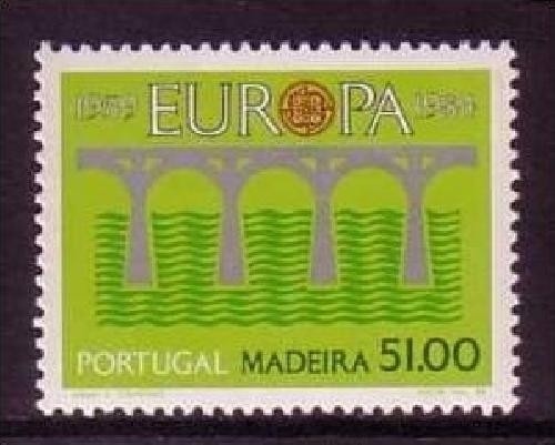 MADEIRA MI-NR. 90 POSTFRISCH EUROPA 1984 BRÜCKE
