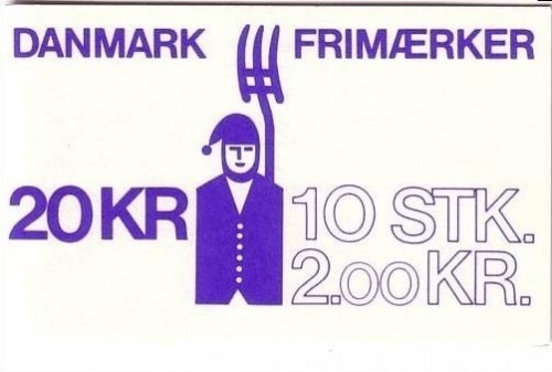 DÄNEMARK MH mit 10 x MI-NR. 749 POSTFRISCH(MINT) EUROPA 1982 HISTORISCHE EREIGNISSE