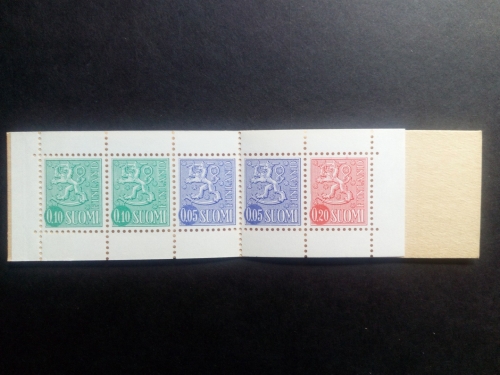 FINNLAND MH 3 POSTFRISCH(MINT) WAPPENLÖWE 1968