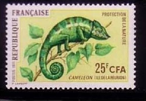 FRANKREICH MI-NR. 1771 POSTFRISCH(MINT) CHAMÄLEON 1971