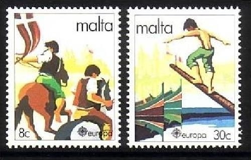 MALTA MI-NR. 628-629 POSTFRISCH(MINT) EUROPA 1981 FOLKLORE