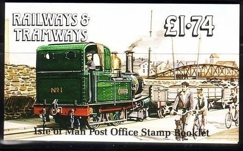 INSEL MAN MH 22 POSTFRISCH(MINT) RAILWAYS & TRAMWAYS - HAFENBAHN