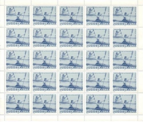 JUGOSLAWIEN MI-NR. 1935-1937 POSTFRISCH(MINT) BOGENSATZ KANU GEWICHTHEBEN TURNEN 1982