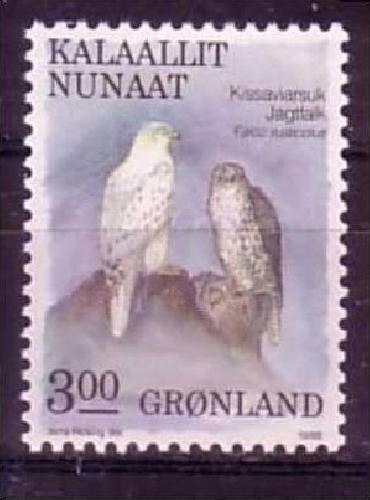 GRÖNLAND MI-NR. 181 POSTFRISCH(MINT) FALKE - FALCO RUSTICOLUS