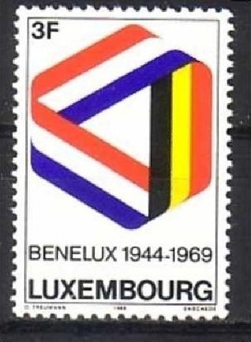 LUXEMBURG MI-NR. 793 POSTFRISCH(MINT) MITLÄUFER 1969 - BENELUX ZOLLABKOMMEN