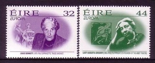 IRLAND MI-NR. 940-941 POSTFRISCH(MINT) EUROPA 1996 BERÜHMTE FRAUEN