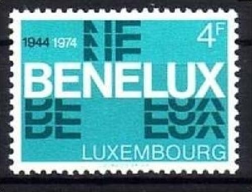 LUXEMBOURG MI-NR. 891 POSTFRISCH(MINT) MITLÄUFER 1974 BENELUX