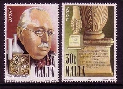 MALTA MI-NR. 926-927 POSTFRISCH EUROPA 1994 ENTDECKUNGEN und ERFINDUNGEN