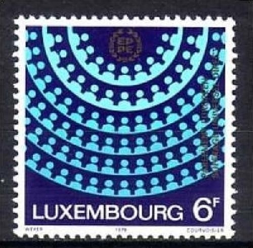 LUXEMBOURG MI-NR. 993 POSTFRISCH(MINT) MITLÄUFER 1979 - DIREKTWAHL ZUM EUROPÄISCHEN PARLAMENT