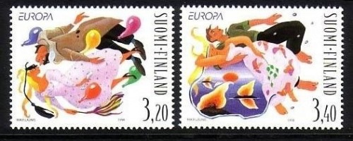 FINNLAND MI-NR. 1432-1433 POSTFRISCH(MINT) EUROPA 1998 FESTE und FEIERTAGE