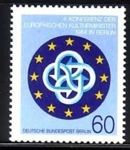 BERLIN MI-NR. 721 POSTFRISCH(MINT) MITLÄUFER 1984 KULTUSMINISTER-KONFERENZ