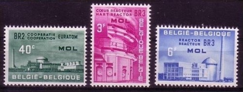 BELGIEN MI-NR. 1255-1257 POSTFRISCH(MINT) MITLÄUFER 1961 - EURATOM