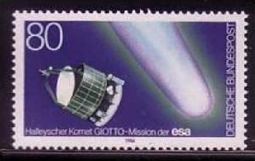 DEUTSCHLAND MI-NR. 1273 POSTFRISCH(MINT) MITLÄUFER 1986 HALLEYSCHER KOMET