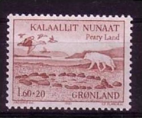 GRÖNLAND MI-NR. 130 POSTFRISCH(MINT) PEARYLAND EXPEDITION