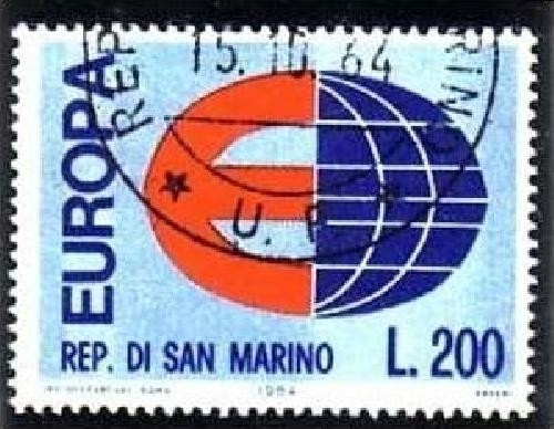 SAN MARINO MI-NR. 826 GESTEMPELT(USED) EUROPA 1964